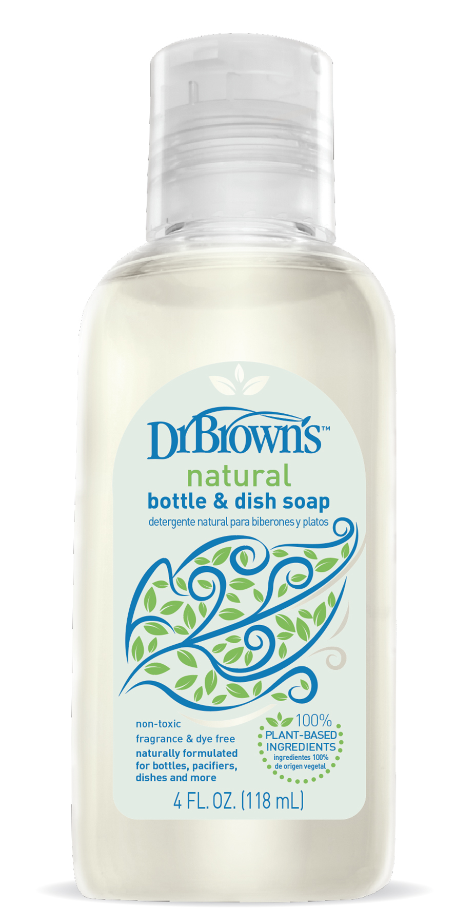 Dr. Brown's Natural bottle and dish soap